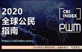 《2020投資入籍項目排名》出爐，多米尼克四度蟬聯(lián)NO.1